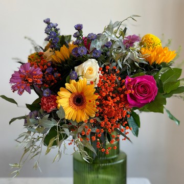 Bouquet multicolore